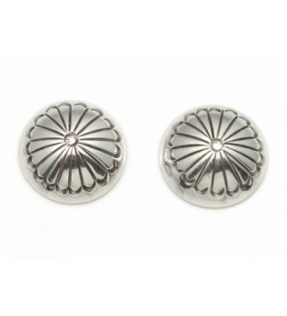 Handcrafted Navajo Sterling Silver Earrings