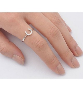 Horseshoe Unique Sterling Silver RNG14261 7