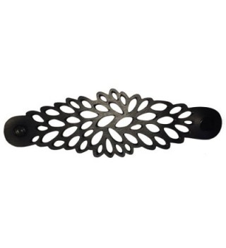 Black Swan Bali - Eco Hand Crafted Recycled Rubber Inner Tube / Innertube Petal Power Cuff - Bracelet - CE128DU4XRB