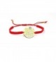 Bracelet Gold Colour red cord - Ayetel Kursi Engraving Evil Eye - Muslim Quran Koran Kuran Allah - CZ12GM1L0M9