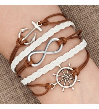 LilyJewelry Infinity Braided Wristband Bracelets