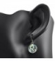 Sterling Triskele Triskelion Abalone Earrings in Women's Drop & Dangle Earrings