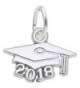 Rembrandt Charms- 2018 Graduation Cap- Engravable - CQ12IUVCMZX