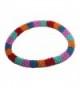 Crochet Glass Seed Bead Bracelet Roll on Bracelet Nepal Bracelet SB501 - C2127Y50IOX