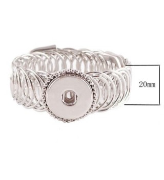 Lovmoment Bracelet Single Button Jewelry in Women's Bangle Bracelets