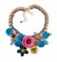 LovelyCharms Flower Floral Statement Necklace Chunky Pendant - CN17AYSOQRS