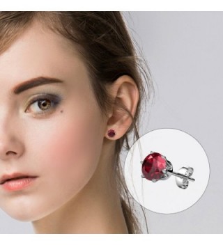 R timer Earrings Swarovski Elements Birthstone