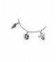 Silver tone Bracelet Jewelry Nexus T shirt in Women's Charms & Charm Bracelets