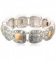 Napier "Pattern Balance" Two-Tone Stretch Bracelet - C711KUUG5KV