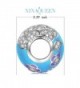 NinaQueen Camellia Sterling Silver Zirconia