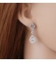 Wordless Love Zirconia Teardrop Earrings in Women's Drop & Dangle Earrings