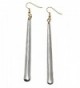 Stiletto Bark Aluminum Earrings By John S Brana Handmade Jewelry Hypoallergenic Aluminum - CG1192TN3JH