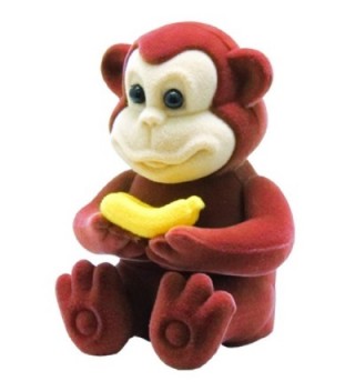 Monkey Pendant Necklace Figural Gift