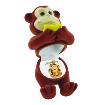 Monkey Pendant Necklace Figural Gift in Women's Pendants