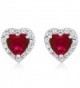 Sterling Silver Womens Earrings Stone