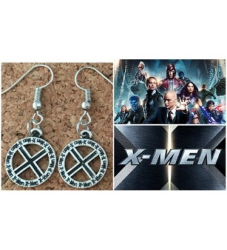 Marvel Comics Dangle Earrings Athena