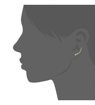 OKAJEWELRY Cubic Zircon Crystal Earrings in Women's Cuffs & Wraps Earrings