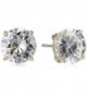 Cole Haan "CZ Basics" Logo Gallery Set Stud Earrings - Gold/Crystal - CB127K47S2X