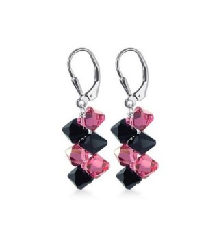 Gem Avenue Sterling Swarovski Leverback - CO1123U65UV