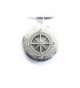 Compass Locket Necklace Vintage Antique