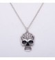Halloween Crystal Skeleton Necklace Earrings in Women's Jewelry Sets