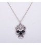 Halloween Crystal Skeleton Necklace Earrings in Women's Jewelry Sets