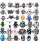30 Beads Mix of Assorted Charms-Rhinestones Bead Charms- Glass Beads and Metal Spacers - CV11AKP4HJB