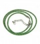 30 Inch Silk Cord with 2 in. extender - 2MM - Green - C9110IY5IAB