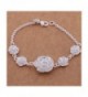 IVYRISE The Flower Type Silver Beautiful Chain Bracelet - CG124V7L0QR