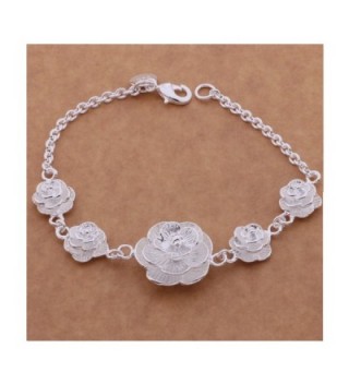 IVYRISE The Flower Type Silver Beautiful Chain Bracelet - CG124V7L0QR