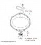Beydodo Silver Bracelet Pendant Jewelry in Women's Anklets