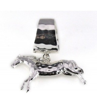 4030870 Dancing Horse Scarf Ring Equine Style Western Cowgirl Rodeo Theme - C011DR5P9QH