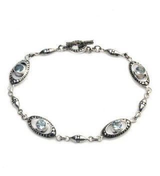 NOVICA Sterling Silver Bracelet Reflections