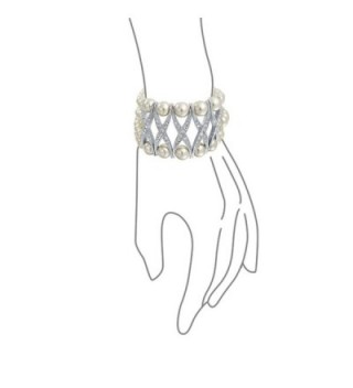 Bling Jewelry Simulated Bracelet Rhodium