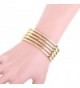 KAYMEN Classic Gold Plated Statement Bracelets