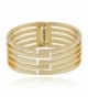 KAYMEN Classic Gold Plated Statement Bracelets in Women's Cuff Bracelets