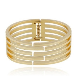 KAYMEN Classic Gold Plated Statement Bracelets in Women's Cuff Bracelets