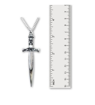 Engraved Medieval Rennaissance Pendant Necklace in Women's Pendants