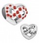 LovelyJewelry Infinity Love Heart Charms JAN-DEC Simulated Birthstone Synthetic Crystal Beads For Bracelet - CV12N0HQ5QP