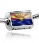 Bead Arizona 3D Flag region: America (USA) - Charm Fit All European Bracelets - - C011BL1I0KL