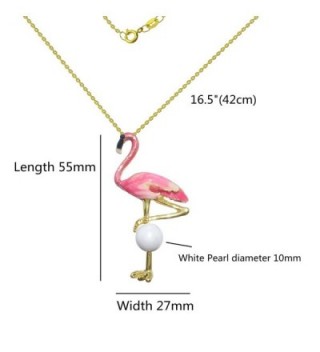 Pendant Necklace Flamingo Fashion Perfect