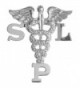 NursingPin - Speech Language Pathologist SLP Graduation Pin in Sterling Silver - CM1173YY73T