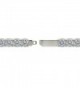 Sterling Silver Zirconia Round cut Bracelet