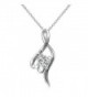 S925 Sterling Silver "Always My Mother- Forever My Friend" Twist Pendant Necklace for Mom - CD188HKSR4S