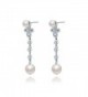 Forever Sterling Silver Teardrop Earrings in Women's Drop & Dangle Earrings