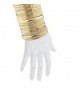 Lux Accessories Goldtone Textured%C3%82 Multiple Bracelet