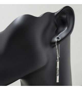 Sterling Detailed Filigree Inspired Earrings in Women's Drop & Dangle Earrings