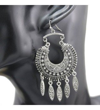 Vintage RechicGu Crescent Mexican Earrings