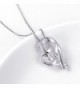 Sterling Silver Infinity Pendant Necklace in Women's Pendants