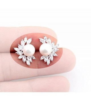 HIYOU HOME Zirconia inlayMulti combination Earrings in Women's Stud Earrings